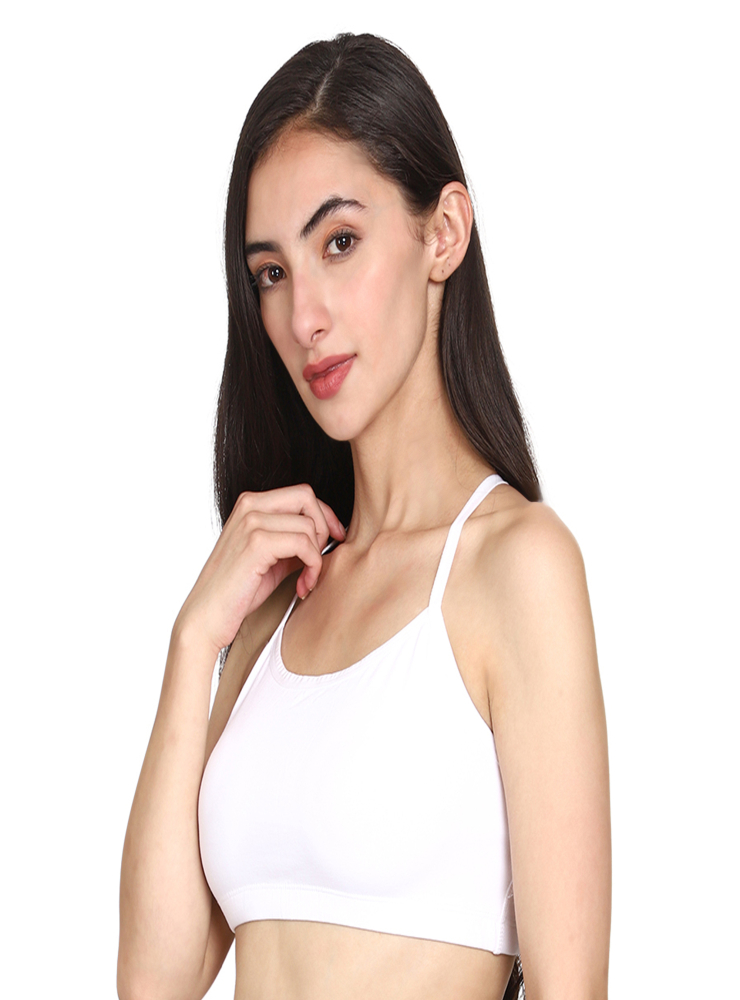 Convertible Teen Bra - White