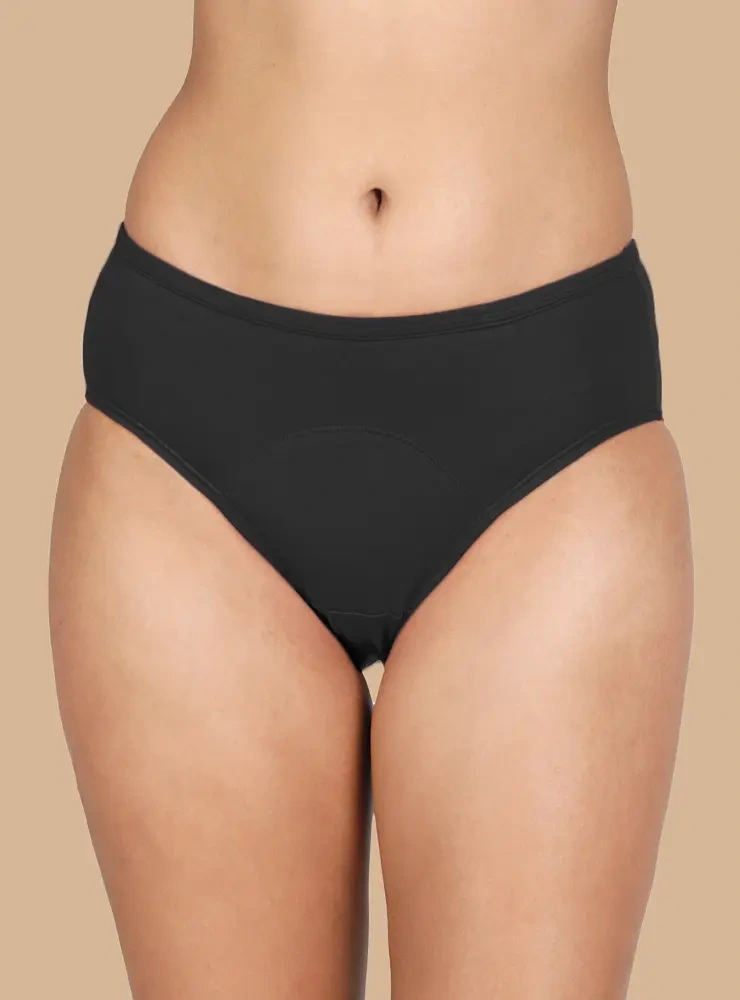 Black Organic Leak-Proof Period Panty 